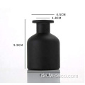 150 ml/5oz mattes schwarzes Glasdiffusorflasche